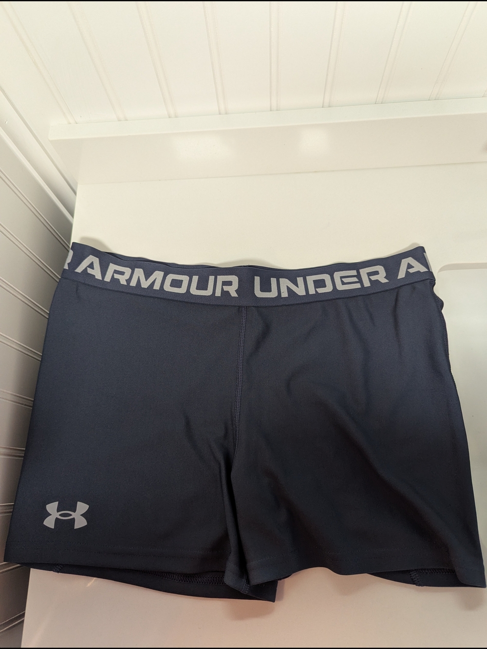 Under Armour Women’s Grey Athletic Compression Shorts
